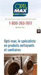 Mobile Screenshot of optimax-bio.com